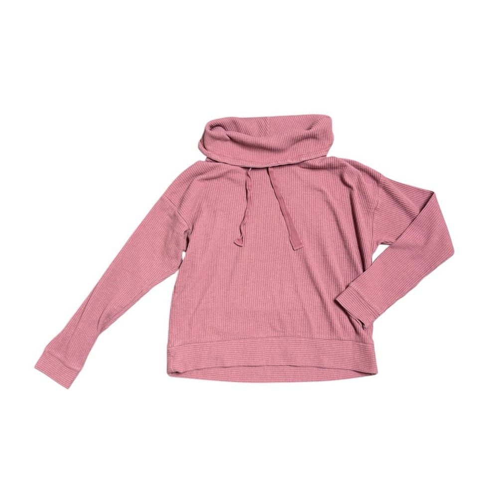 Natural Reflections Pink Cowl Neck Sweatshirt size large